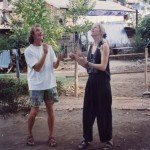 Haggis & Maike at Mae Sai guesthouse