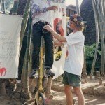 Matt teaches Piak unicycle_maesai