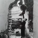 Jo and Jake hand to hand balance in Laos